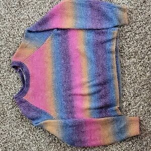Steven Madden BB Dakota Muted rainbow sweater